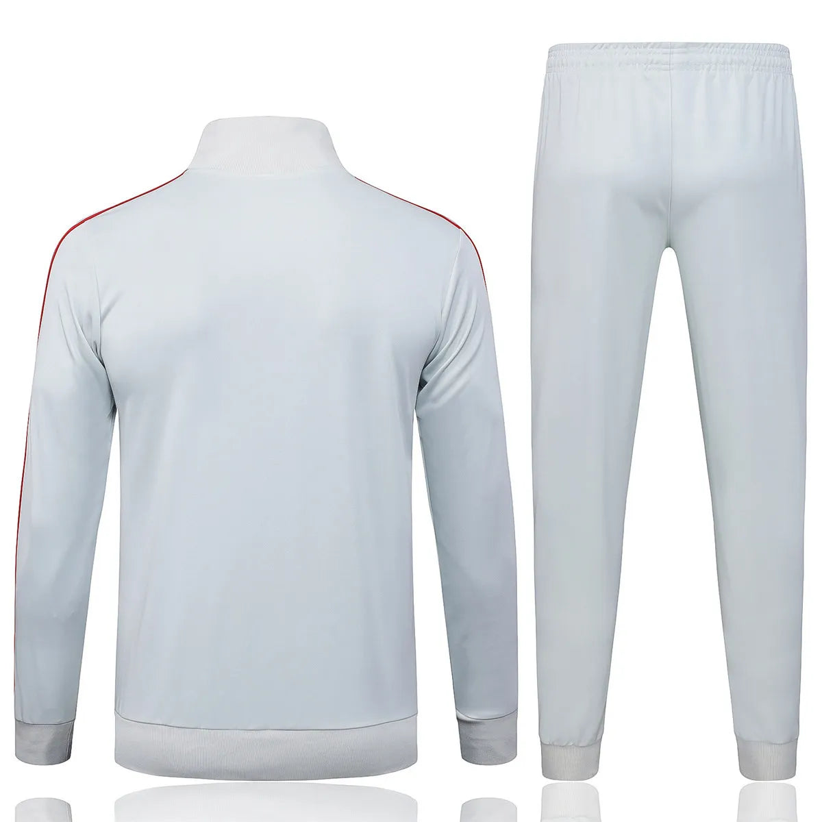 Flamengo Jacket + Pants Training Suit Light Grey 2025/26 - Tracksuit