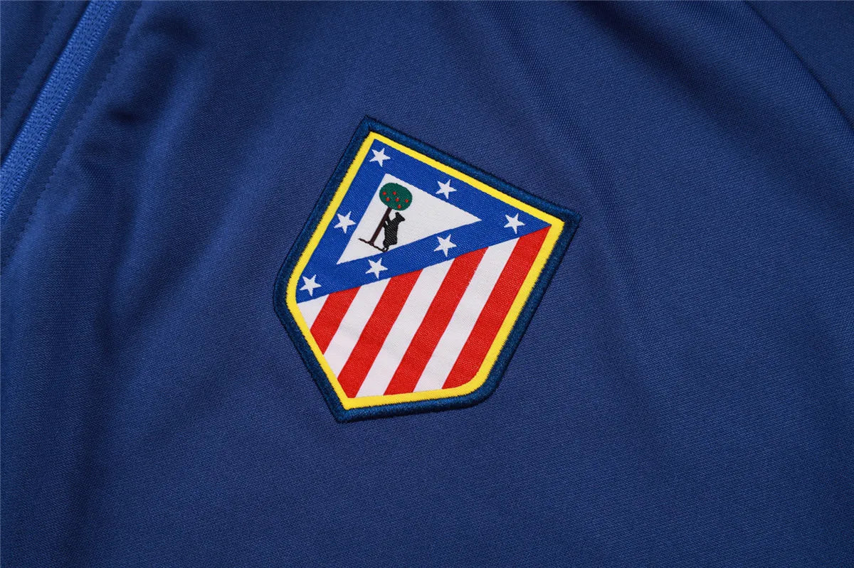 Atletico Madrid Tracksuit Kit Royal 2025/26 Full Ziper