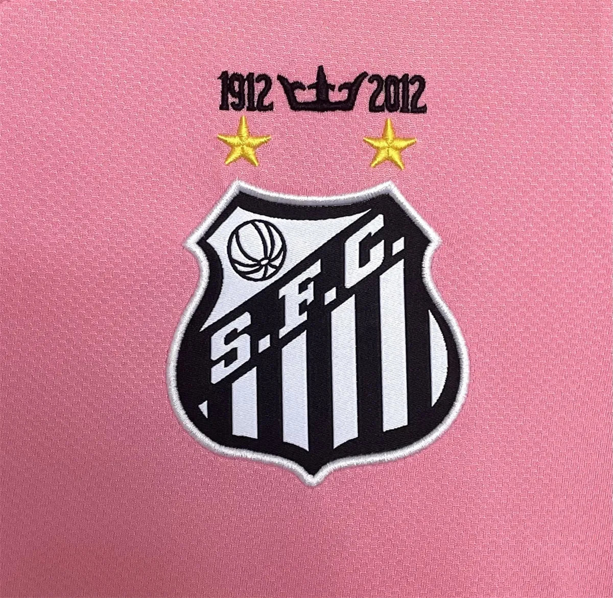 Santos FC Retro October Pink Jersey 2012/13