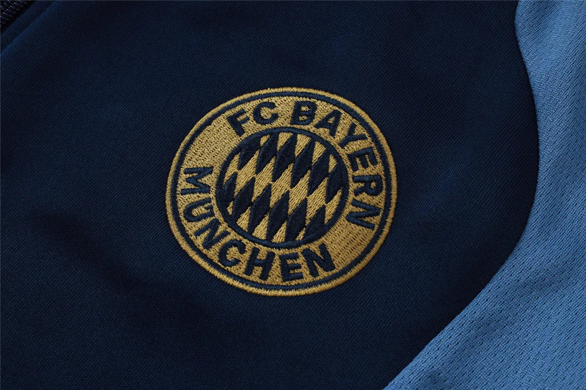 Bayern Munich Tracksuit Kit Royal Full Ziper 26/27