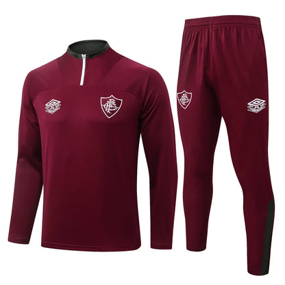 Fluminense Tracksuit Training Suit  Burgundy 2025/26
