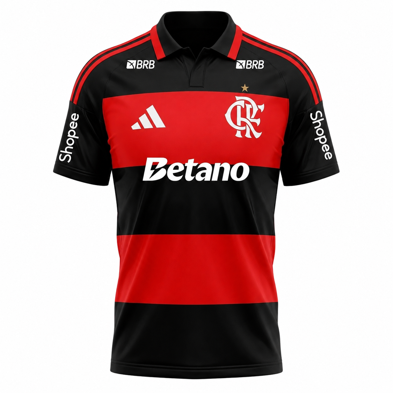Flamengo 2026/27 I Home Jersey Soccer Sponsor - Fan Version