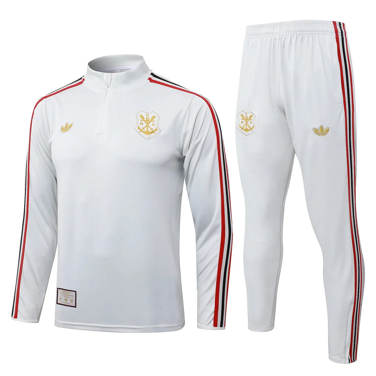 Flamengo Training Suit Light Grey 2025/26 - Tracksuit