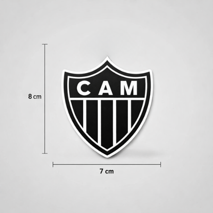 Atletico Mineiro Sticker – Pack 2 Stickers Vinyl Decal for Car Window