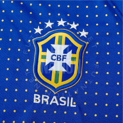 Brazil Away 2010 Jersey Soccer - Retro Version