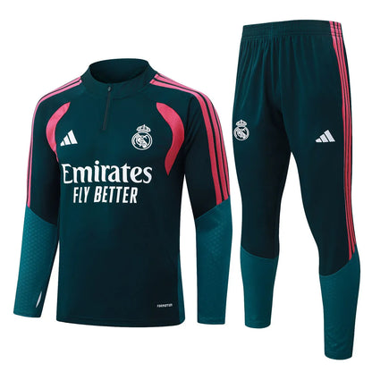 Real Madrid Training Suit Green 26/27