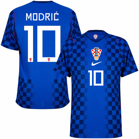 Croatia 2026 II Away Jersey Soccer Player Modrić #10 - World Cup 2026