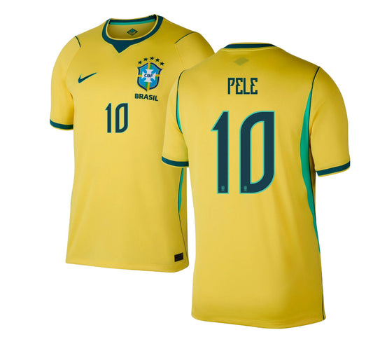 Brazil 2026 I Home Jersey Soccer #1O PELE - Fan Version World Cup 2026