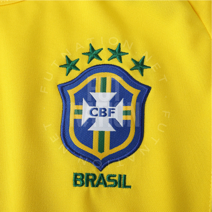 Brazil Home 2002 Jersey Soccer - Retro Version