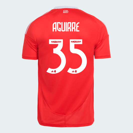Internacional 2025/26 I Home Jersey Soccer Aguirre #35 - Fan Version