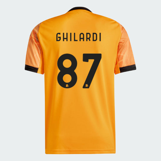 AS Roma Away GHILARDI #87 Jersey 25-26