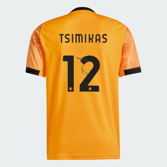 AS Roma Away TSIMIKAS #12 Jersey 25-26