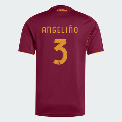 AS Roma Home ANGELIÑO #3 Jersey 25-26