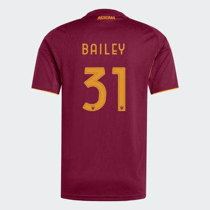 AS Roma Home BAILEY #31 Jersey 25-26