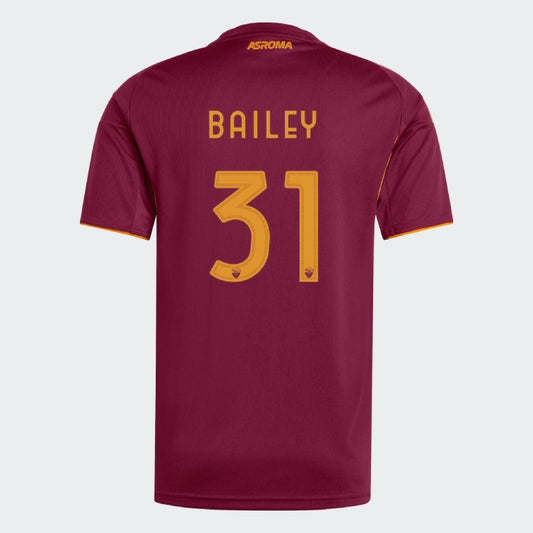 AS Roma Home BAILEY #31 Jersey 25-26