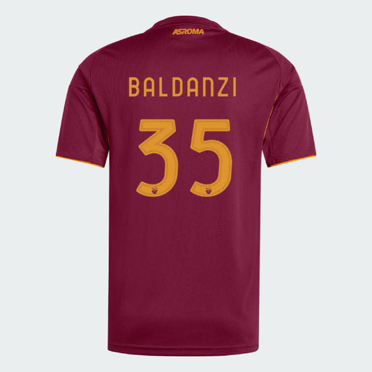 AS Roma Home BALDANZI #35 Jersey 25-26