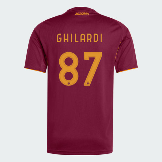 AS Roma Home GHILARDI #87 Jersey 25-26
