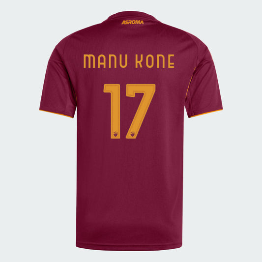 AS Roma Home MANU KONE #17 Jersey 25-26