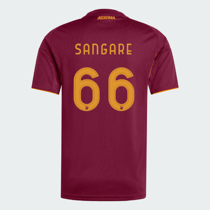 AS Roma Home SANGARE #66 Jersey 25-26