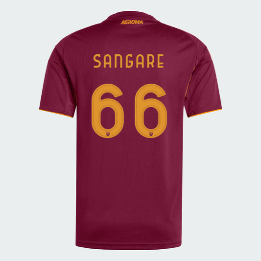 AS Roma Home SANGARE #66 Jersey 25-26