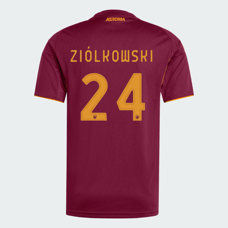 AS Roma Home ZIÓLKOWSKI #24 Jersey 25-26