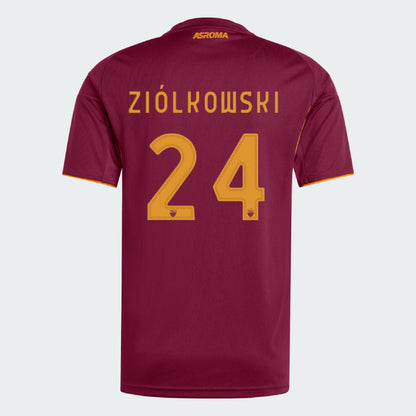 AS Roma Home ZIÓLKOWSKI #24 Jersey 25-26