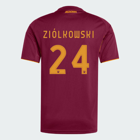 AS Roma Home ZIÓLKOWSKI #24 Jersey 25-26