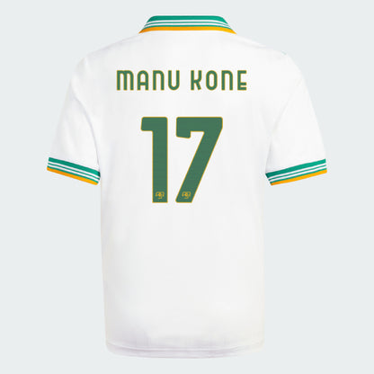 AS Roma Third MANU KONE #17 Jersey 25-26
