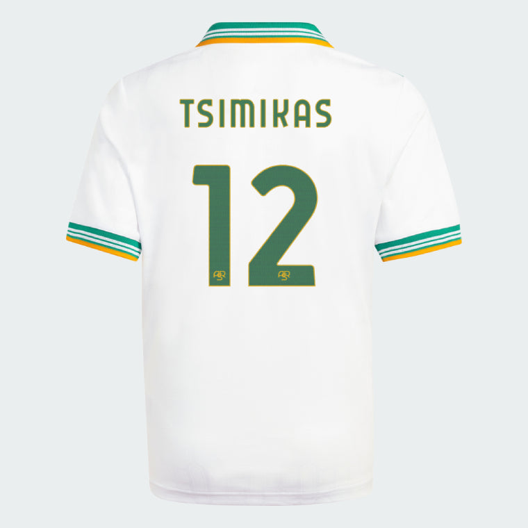AS Roma Third TSIMIKAS #12 Jersey 25-26