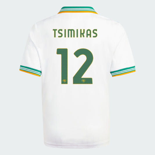 AS Roma Third TSIMIKAS #12 Jersey 25-26