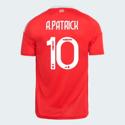 Internacional 2025/26 I Home Jersey Soccer A. Patrick #10 - Fan Version