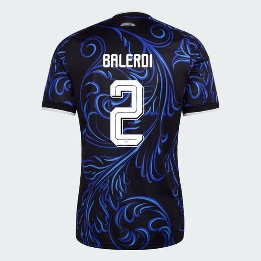 Argentina 2026 II Away Jersey Soccer BALERDI #2 - World Cup 2026