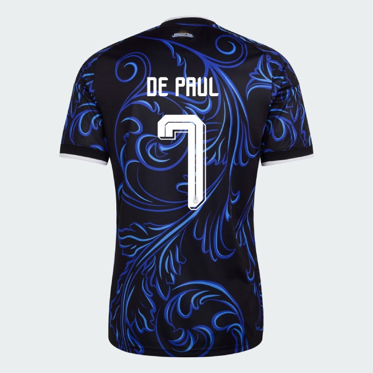 Argentina 2026 II Away Jersey Soccer DE PAUL #7 - World Cup 2026