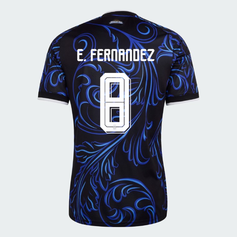 Argentina 2026 II Away Jersey Soccer  E. FERNANDEZ #8 - World Cup 2026