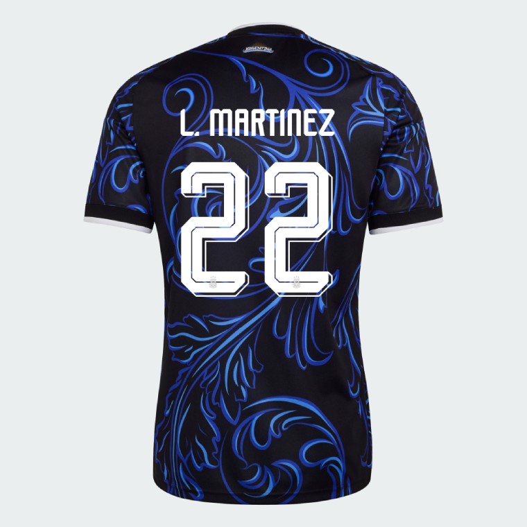 Argentina 2026 II Away Jersey Soccer L. MARTINEZ #22 - World Cup 2026