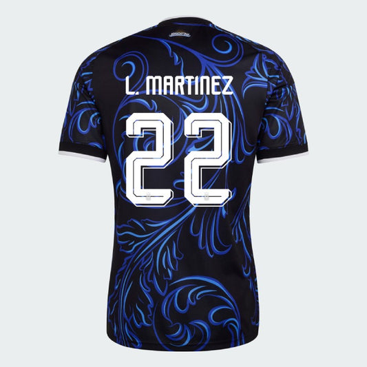 Argentina 2026 II Away Jersey Soccer L. MARTINEZ #22 - World Cup 2026