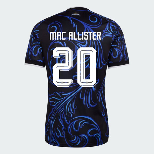 Argentina 2026 II Away Jersey Soccer MAC ALLISTER #20 - World Cup 2026
