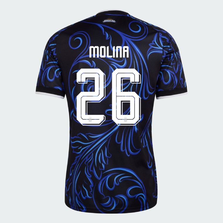 Argentina 2026 II Away Jersey Soccer MOLINA  #26 - World Cup 2026