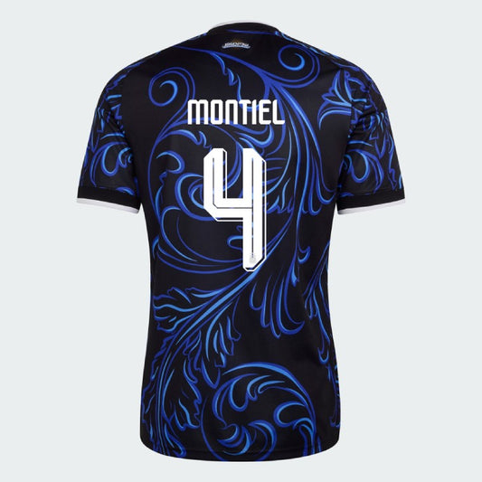 Argentina 2026 II Away Jersey Soccer MONTIEL #4 - World Cup 2026