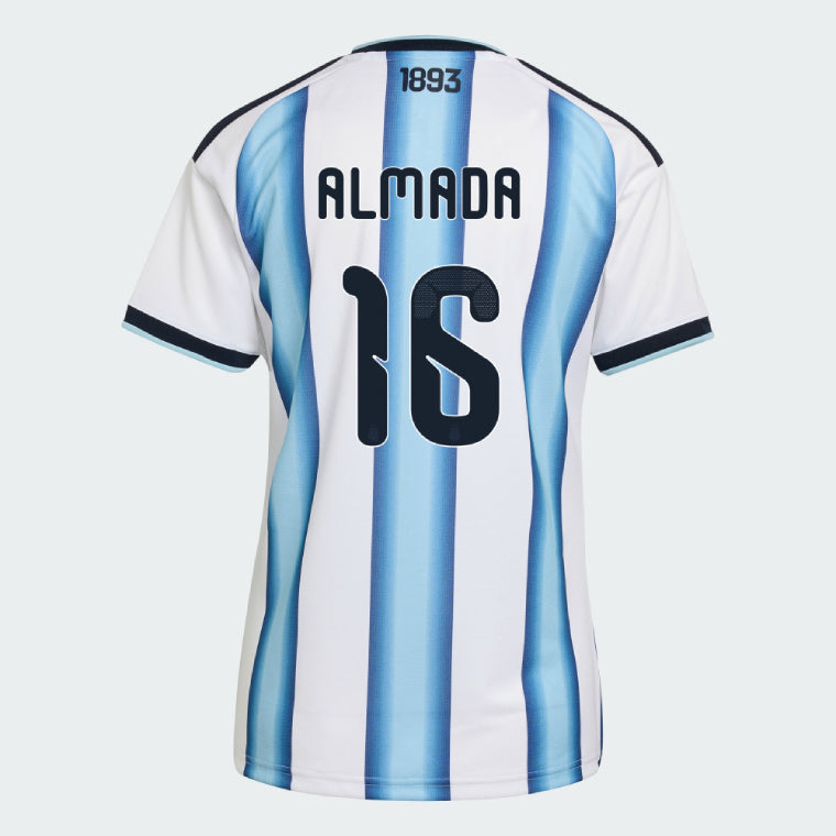 Argentina 2026 I Home Jersey Soccer ALMADA #16 - World Cup 2026