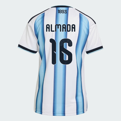 Argentina 2026 I Home Jersey Soccer ALMADA #16 - World Cup 2026