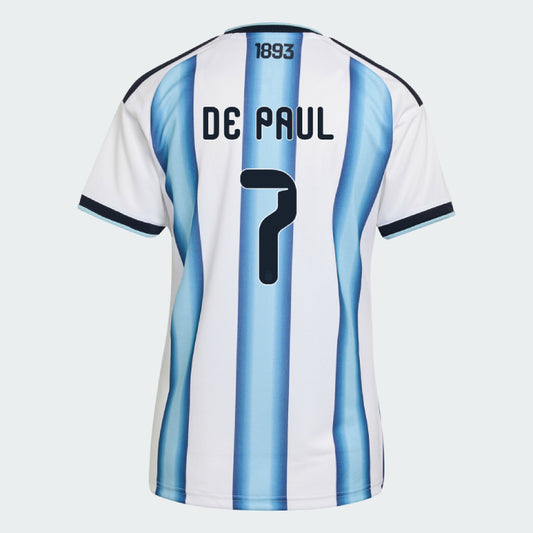 Argentina 2026 I Home Jersey Soccer 2DE PAUL #7 - World Cup 2026