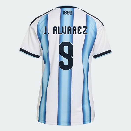 Argentina 2026 I Home Jersey Soccer J. ALVAREZ #9 - World Cup 2026