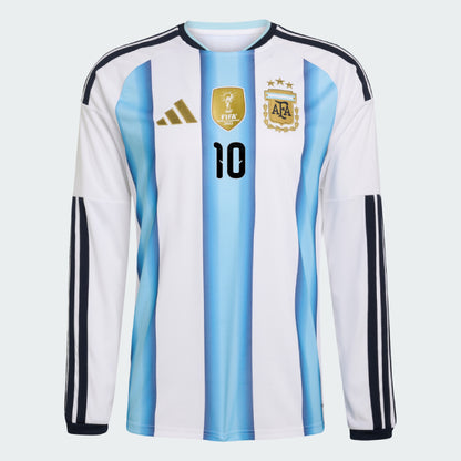 Argentina 2026 Home MESSI #10 Long Sleeve ( Player Version ) - WORLD CUP 2026