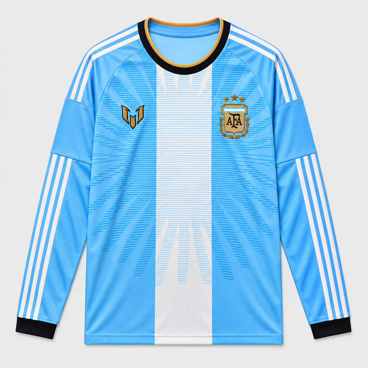 Argentina Messi Special Edition Long Sleeve Jersey 26-27