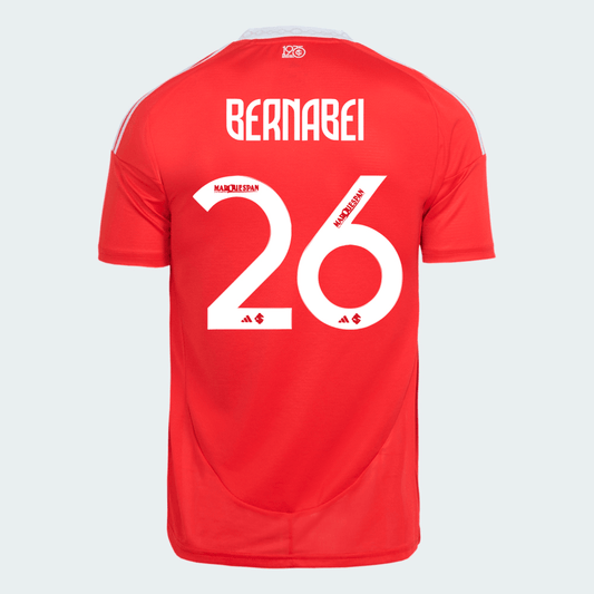 Internacional 2025/26 I Home Jersey Soccer Bernabei #26 - Fan Version