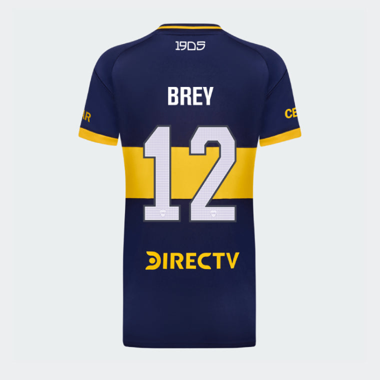 Boca Juniors Home BREY 12 Jersey 25-26