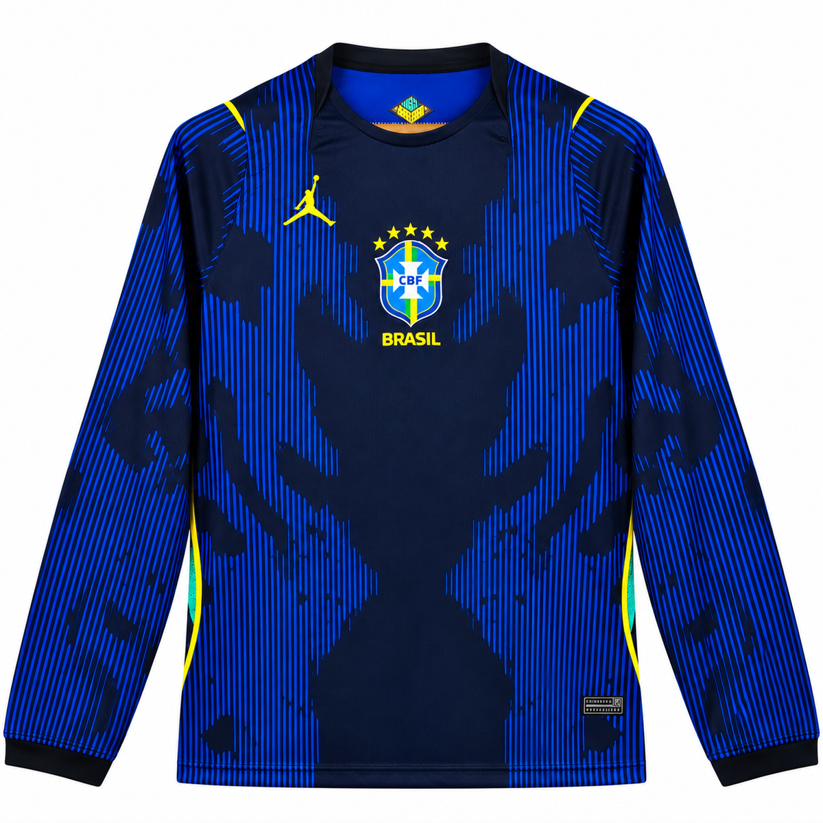 Brazil Away Long Sleeve Jersey 26-27