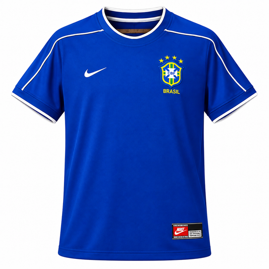 Brazil Away Retro Jersey 1998