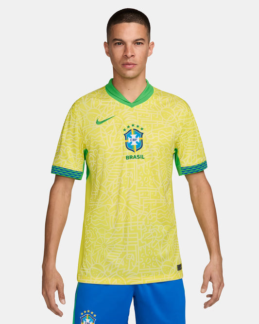 Brazil 2024/25 I Home Jersey Soccer - Fan Version